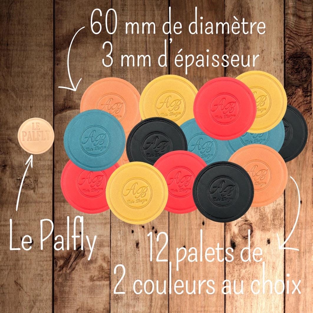 Jeu PALFLY de palets en cuir